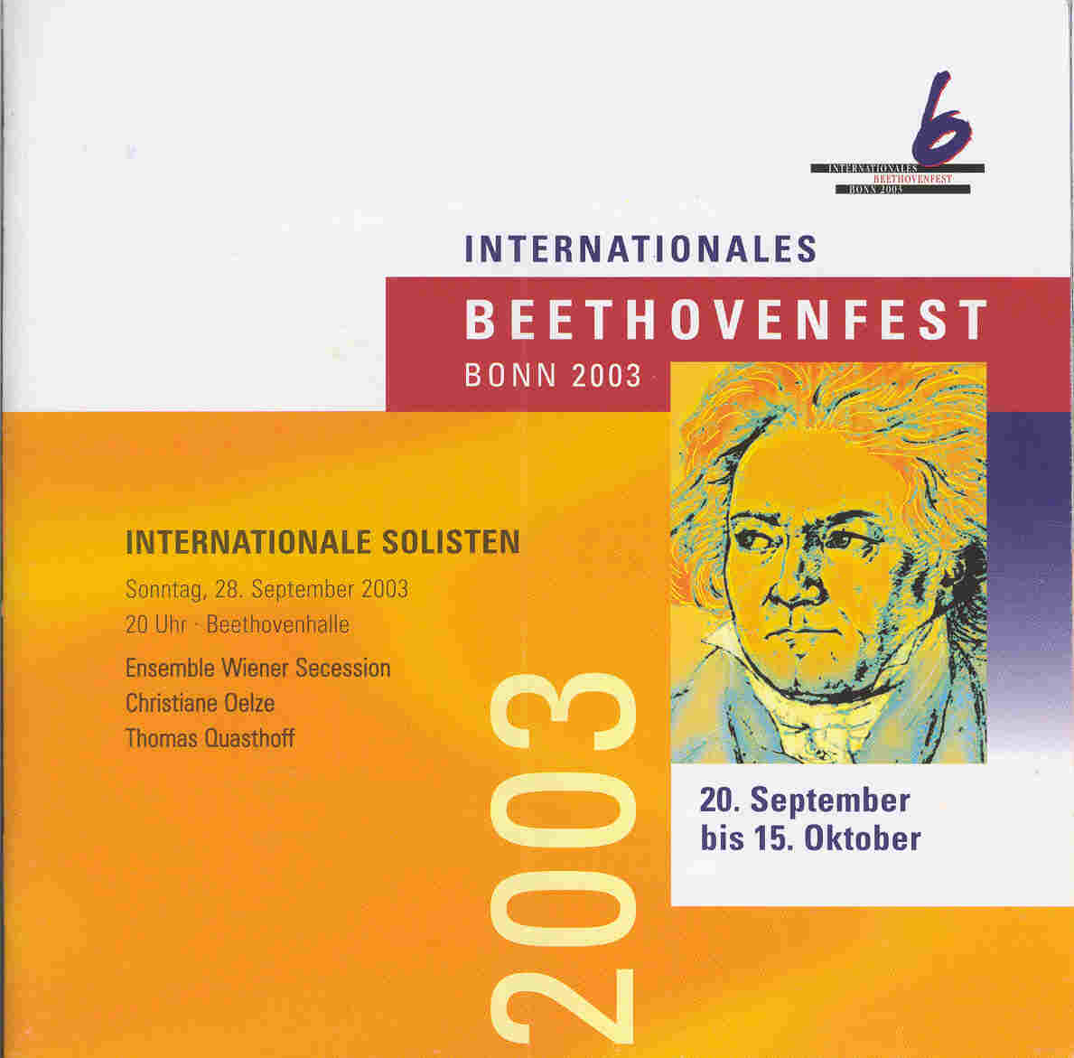 Beethofenfest 2003