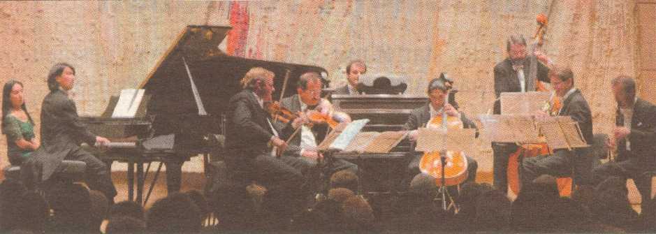 Thomas Christian Ensemble bei Konzert im Brucknerhaus