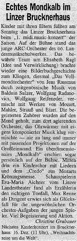 Neues Volksblatt 13.11.2007