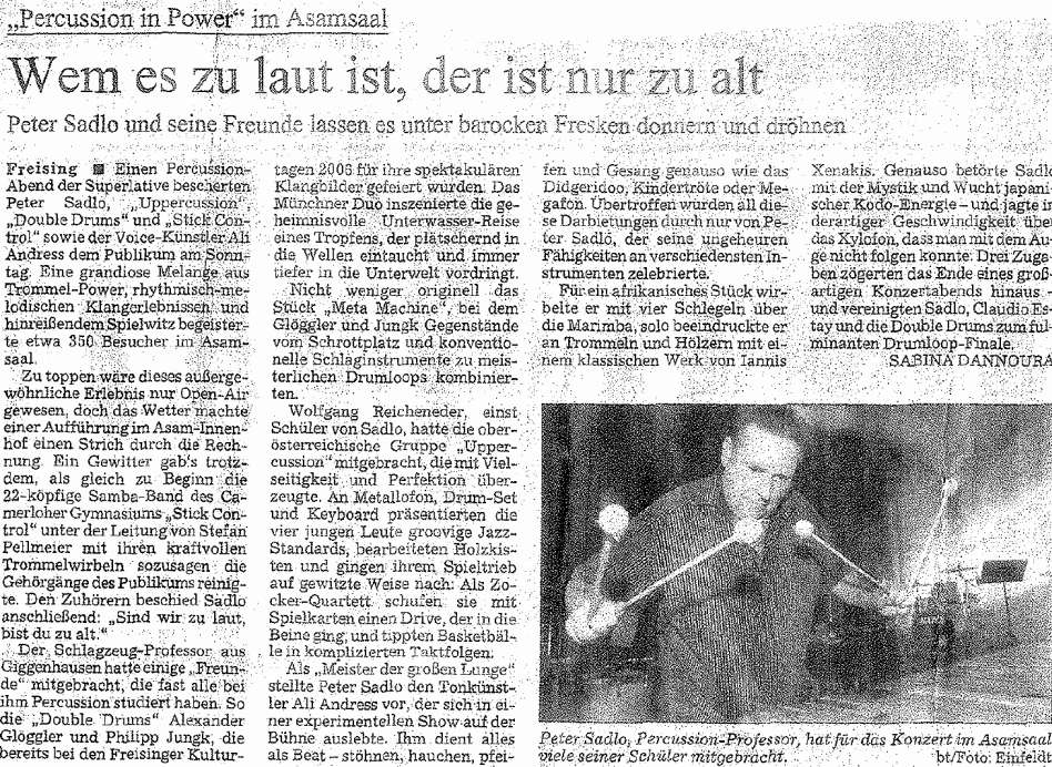 Süddeutsche Zeitung 31.7.2007
